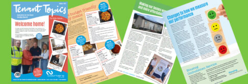 Link to Tenant Topics the magazine for Two Rivers Housing tenants