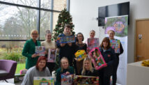 Hayley Selway, Major Vivienne Prescott and the Two Rivers Housing team with their donations for the Salvation Army Christmas Toy Appeal.