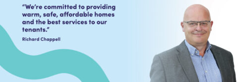 “We’re committed to providing warm, safe, affordable homes and the best services to our tenants.” Richard Chappell new Non-executive director for Two Rivers Housing