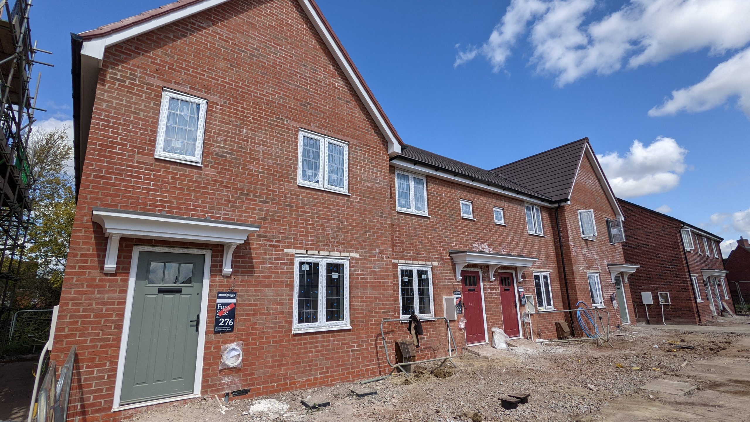 New homes at our John Moore site in Tewkesbury