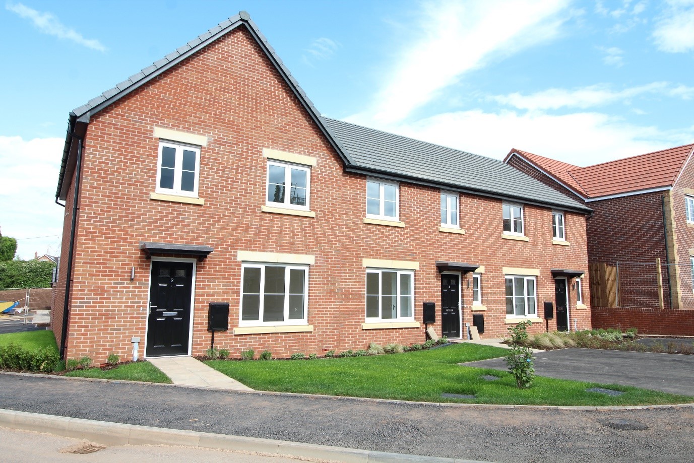 New development of homes at Picklenash Grove in Newent